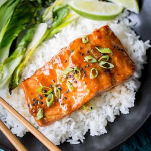 Salmon Rice Bowl