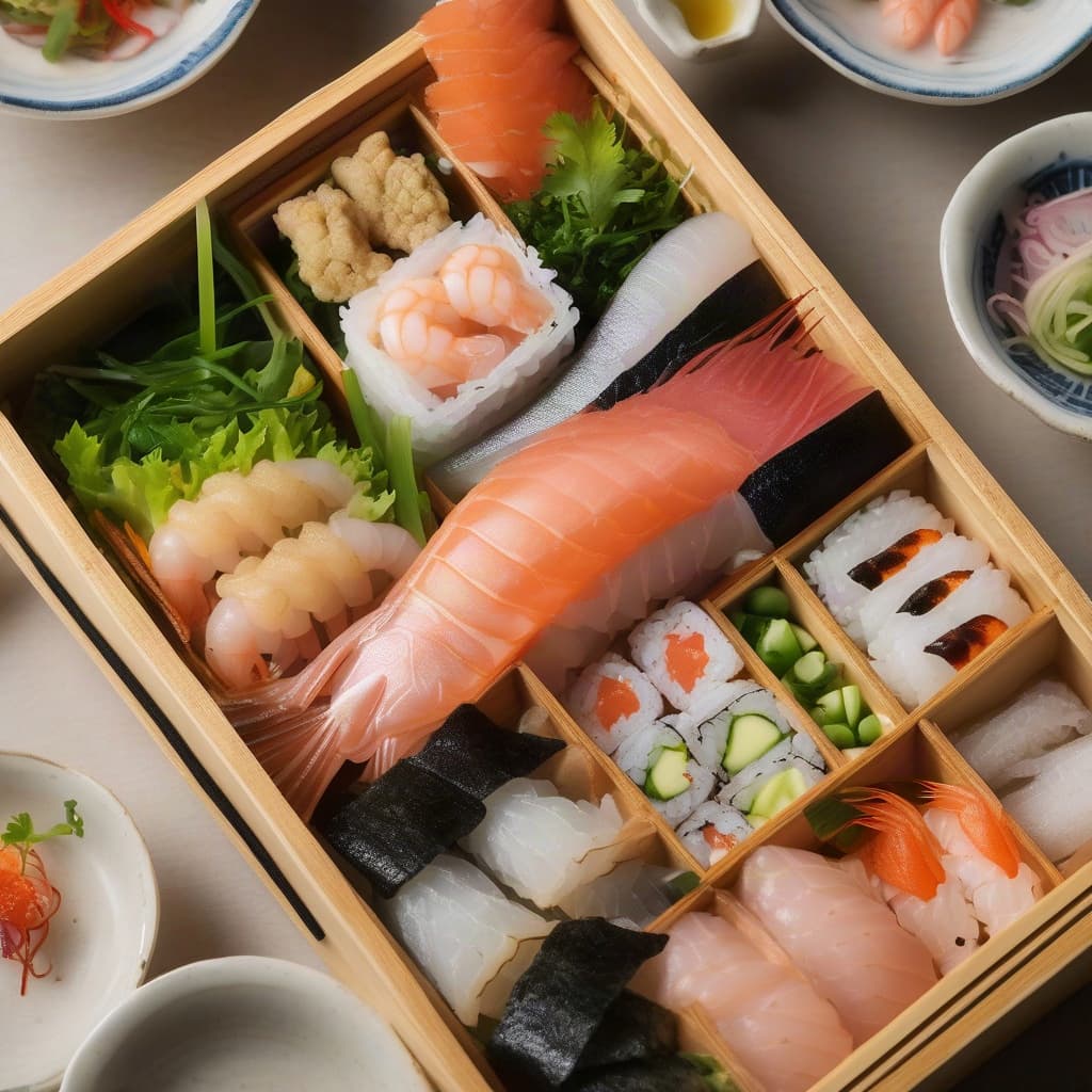 Premium Tenkuu Sashimi Bento Box